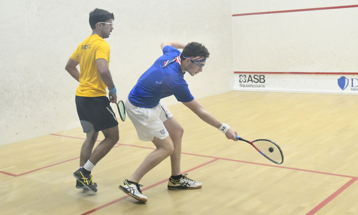 Jordan Sprecher '25 will compete for the USA men's open squash team in the 2022 Maccabiah Games.