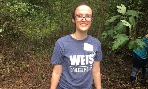 F&M students and staff work alongside Lancaster Conservancy volunteers to help maintain a pollinator habitat at Kellys Run Trail in Holtwood, PA.