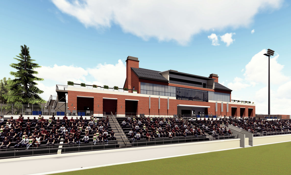 The multi-purpose stadium will seat 2,500 spectators.