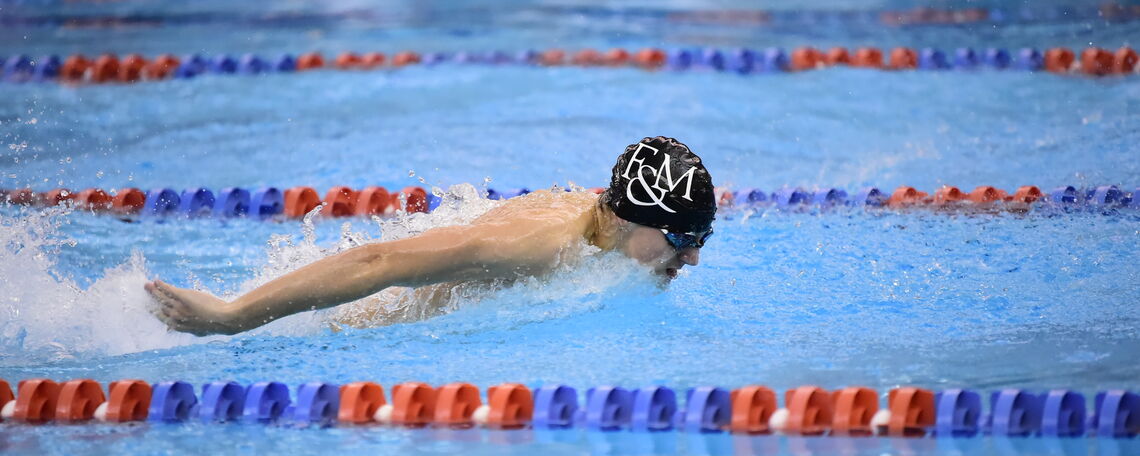 "I've found the swim team to be just such a great social group and outlet. Immediately as a first year, I had a group of people to hang out with, to train and be around," said Brendan Cline '23, who competed in Olympic trials.