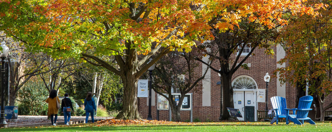 Campus in fall, 2020