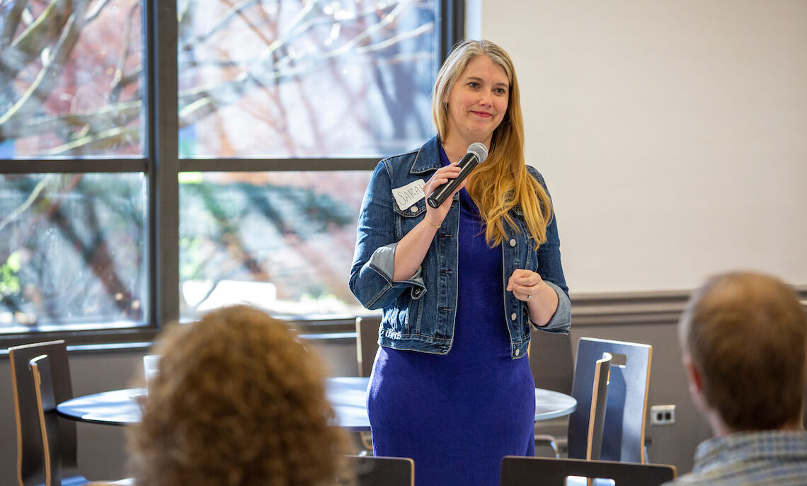 F&M alum Sarah Pharaon '00 shares: "In my senior year, the late David Schuyler asked me if I knew what I was going to do with my American studies degree. I wasn't sure. And then he said: 'I do. You are going to get your master's degree in museum studies. And then you are going to change museums.' "