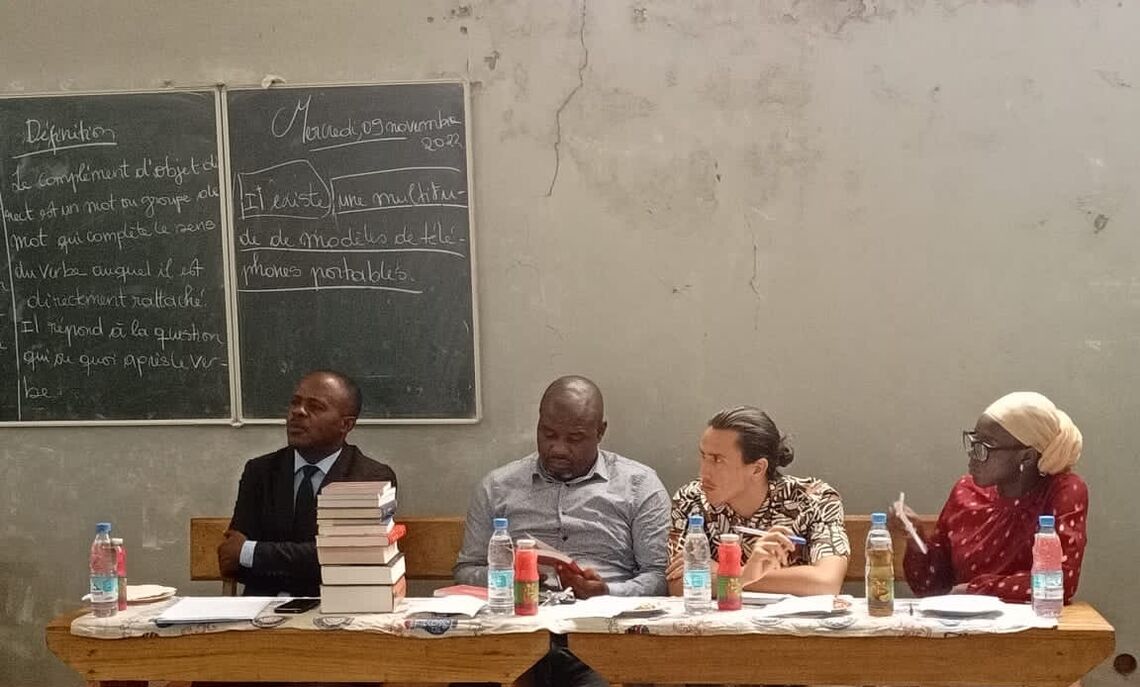 "I've always liked bridging cultural gaps,” said Caglioti, a Fulbright English Teaching fellow in Cameroon.