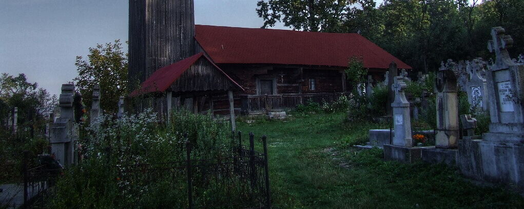 The Orthodox Church in the village of Petelea, Rumania.