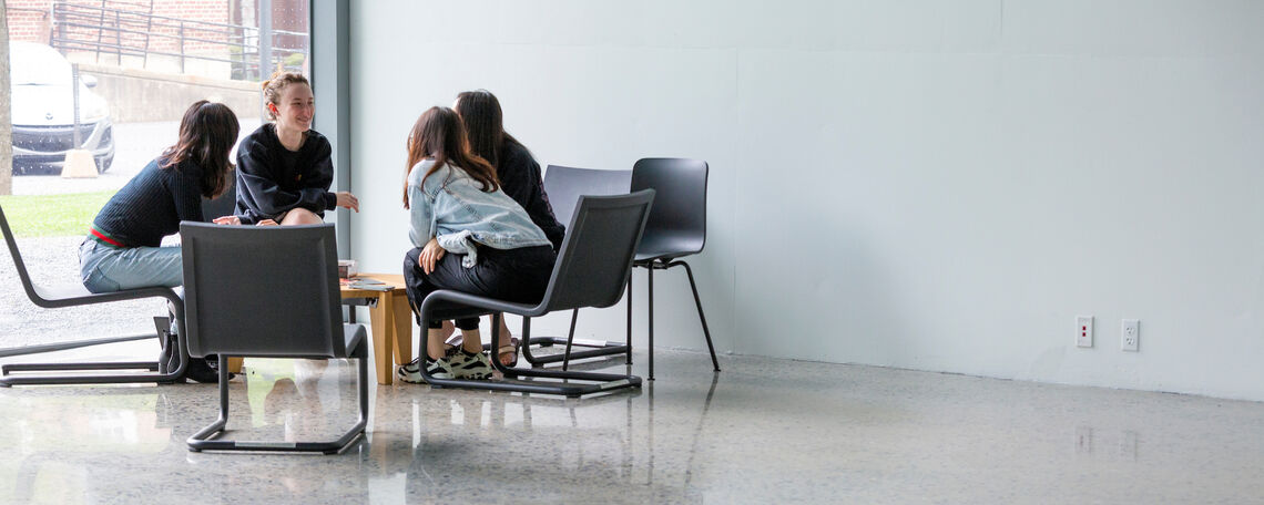Students meet daily as part of the Creativity, Innovation and the Future of Work at F&M (CIFOW) summer program.