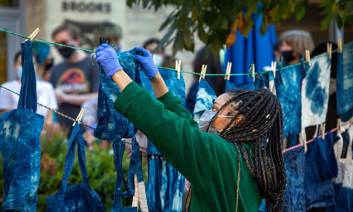 ... out to dry.