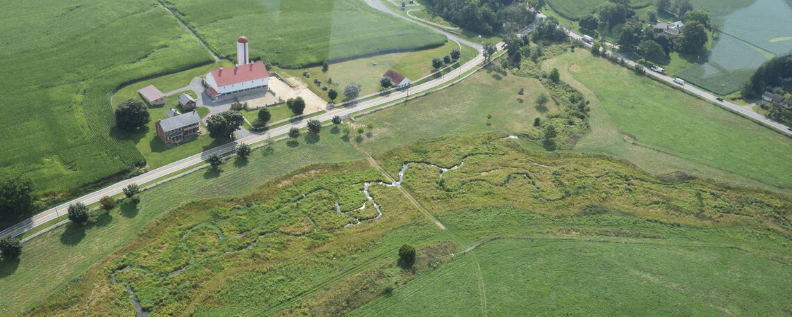 Restoration at Big Spring Run in Lancaster, PA (2014)
