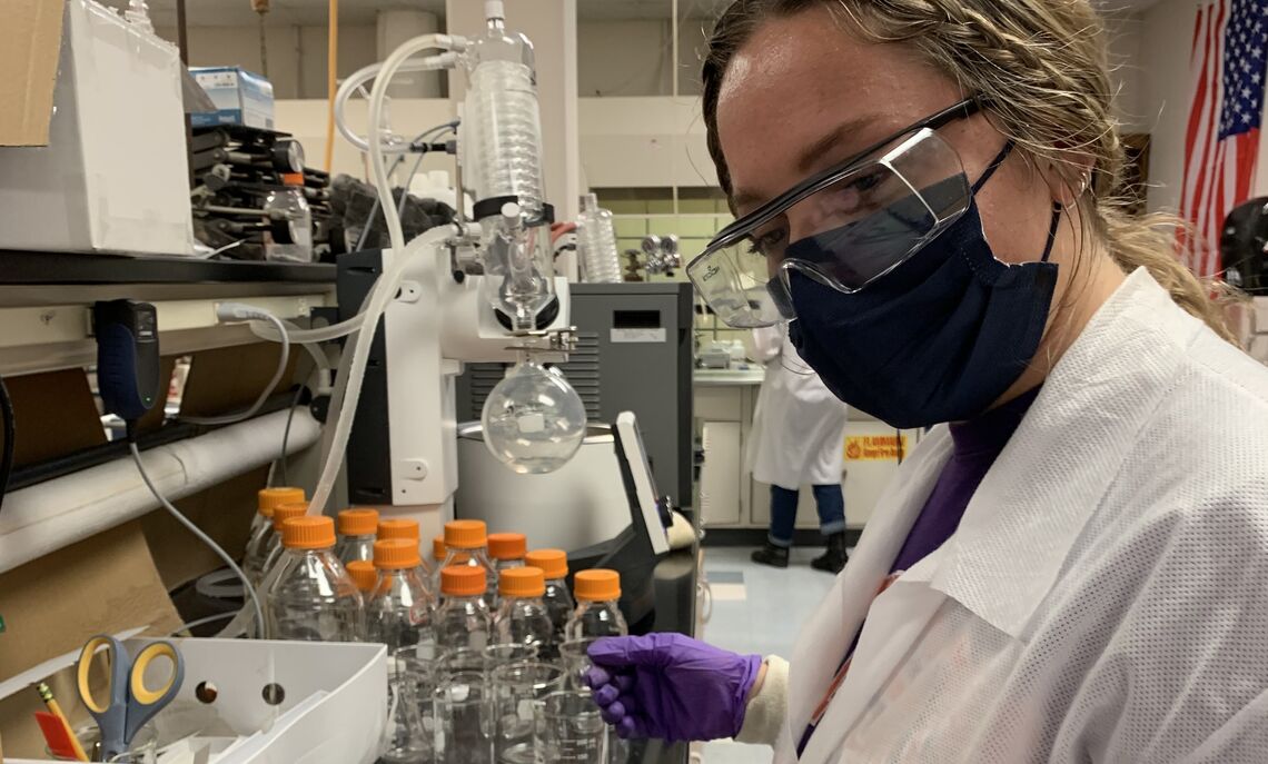 Assistant Professor of Chemistry Sarah Tasker's observation of a chemical reaction lead to her research team's molecular discovery.