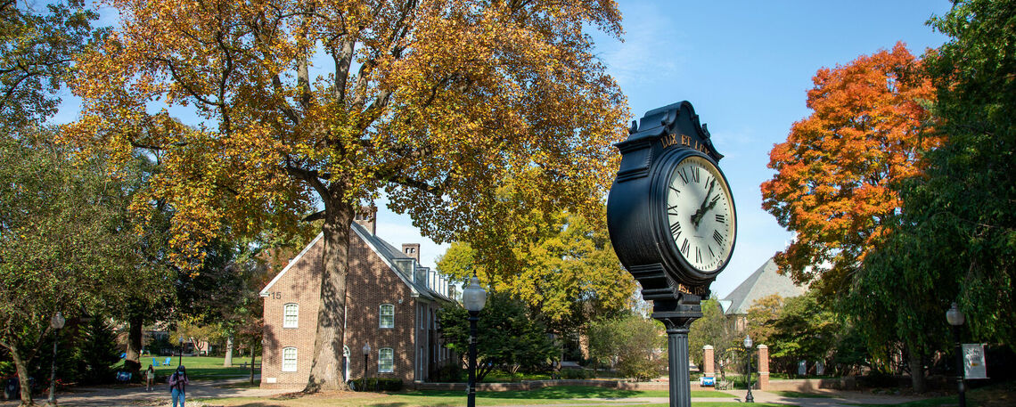 Campus in fall, 2020