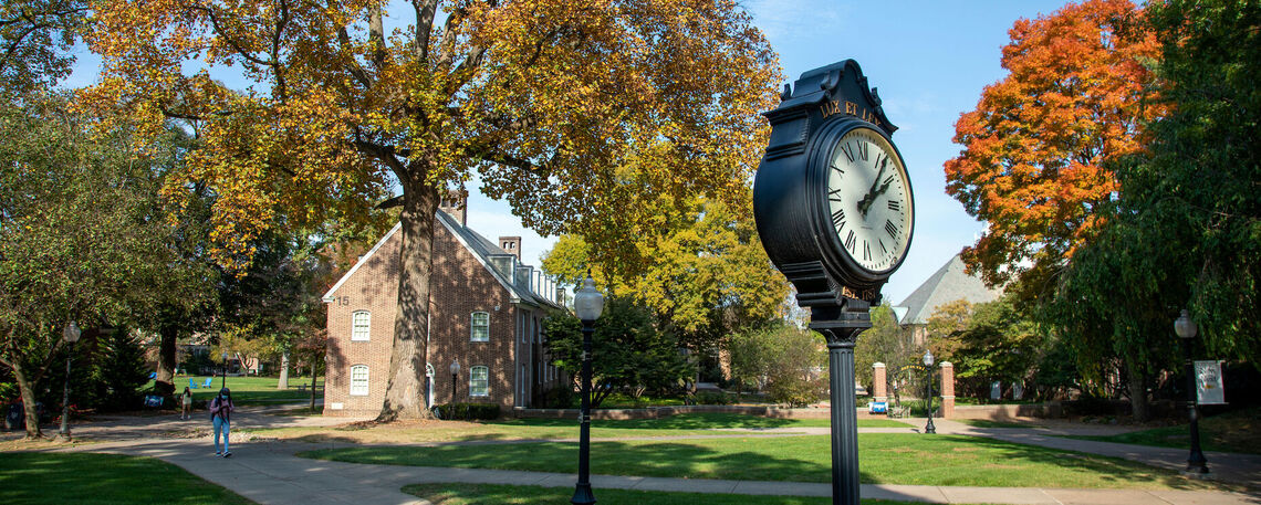 Campus in fall, 2020