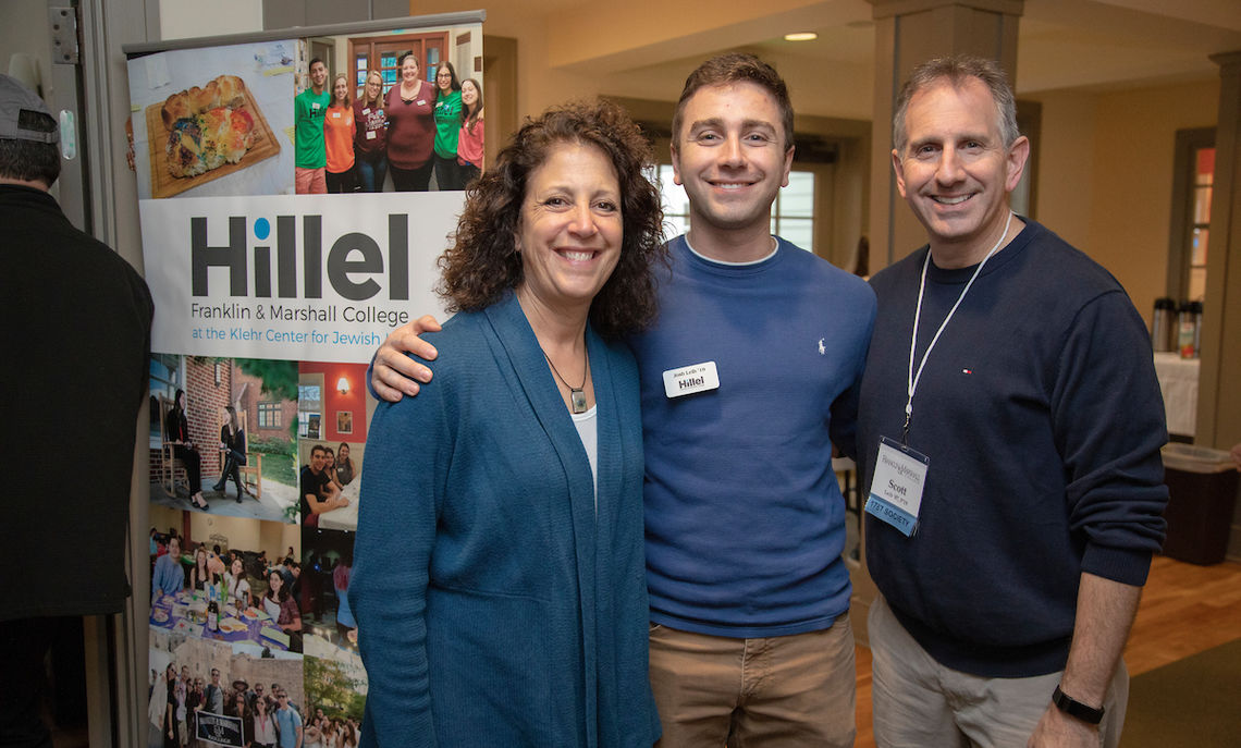 At the Klehr Center for Jewish Life, students and their families joined Hillel in celebrating the center's 10th anniversary.