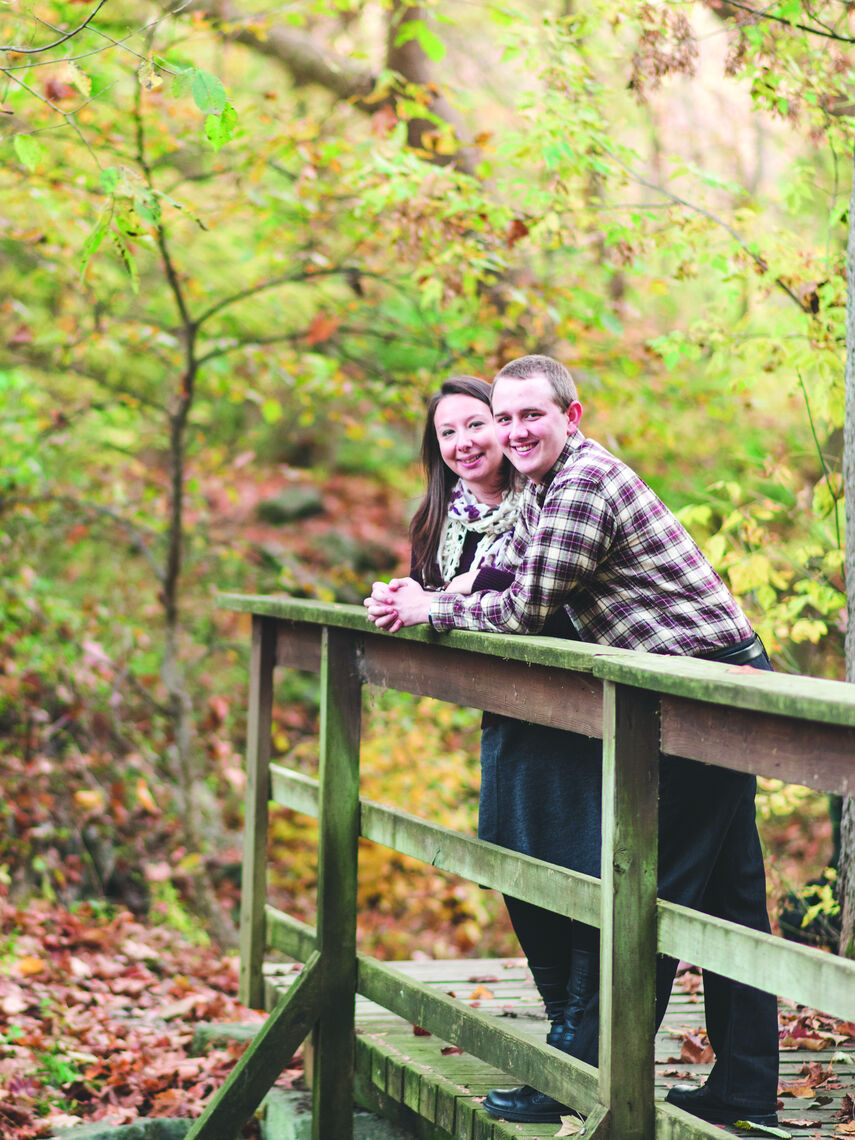 Leslie Lindeman '13 and Andrew Glennan '13