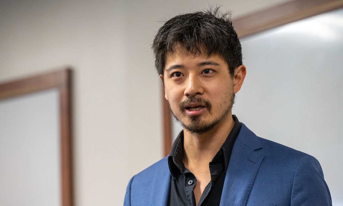 "The volume of things dialed up to 11 during the four years of Trump's presidency if you were a political reporterr," says Asawin Suebsaeng '11.