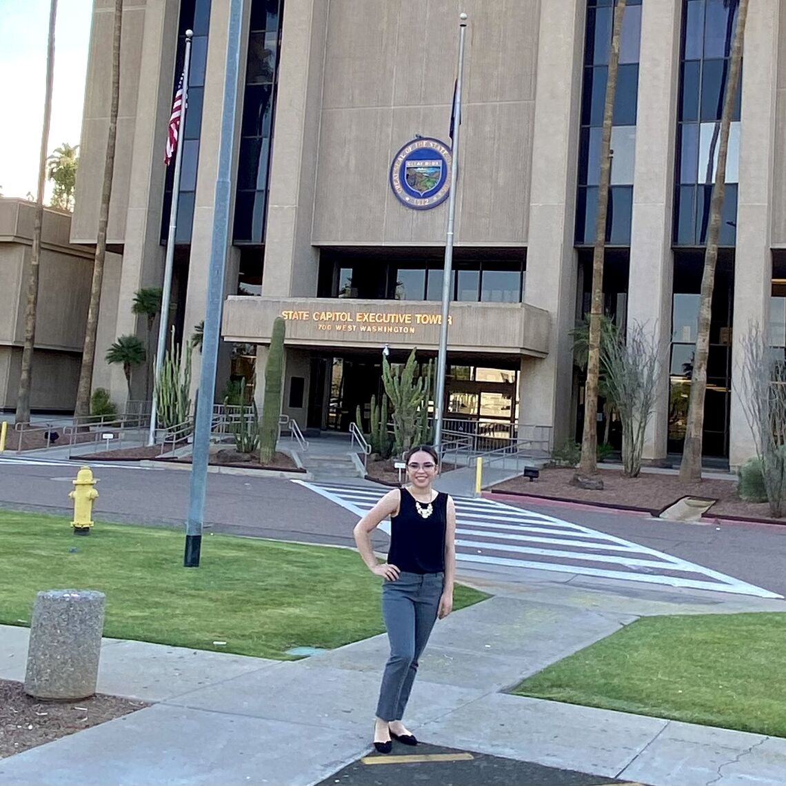 "My long-term goal is to work in the field I am most passionate aboutâ€”immigration," Lopez said. "I'm hoping to one day work as an immigration policy analyst and be a part of the change for my immigrant and Latinx community."