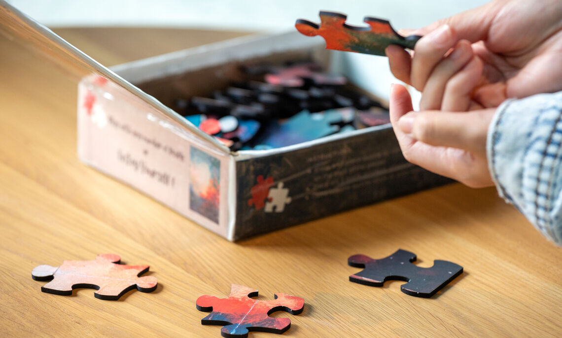 Student groups designed inclusive board games as part of the Creativity, Innovation and the Future of Work at F&M (CIFOW) summer program.