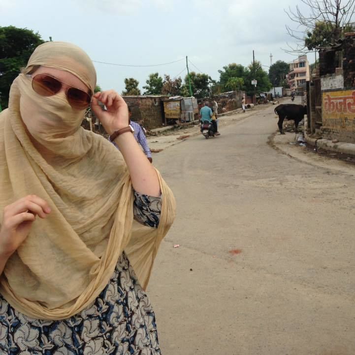 assi ghat covered F16 Varanasi