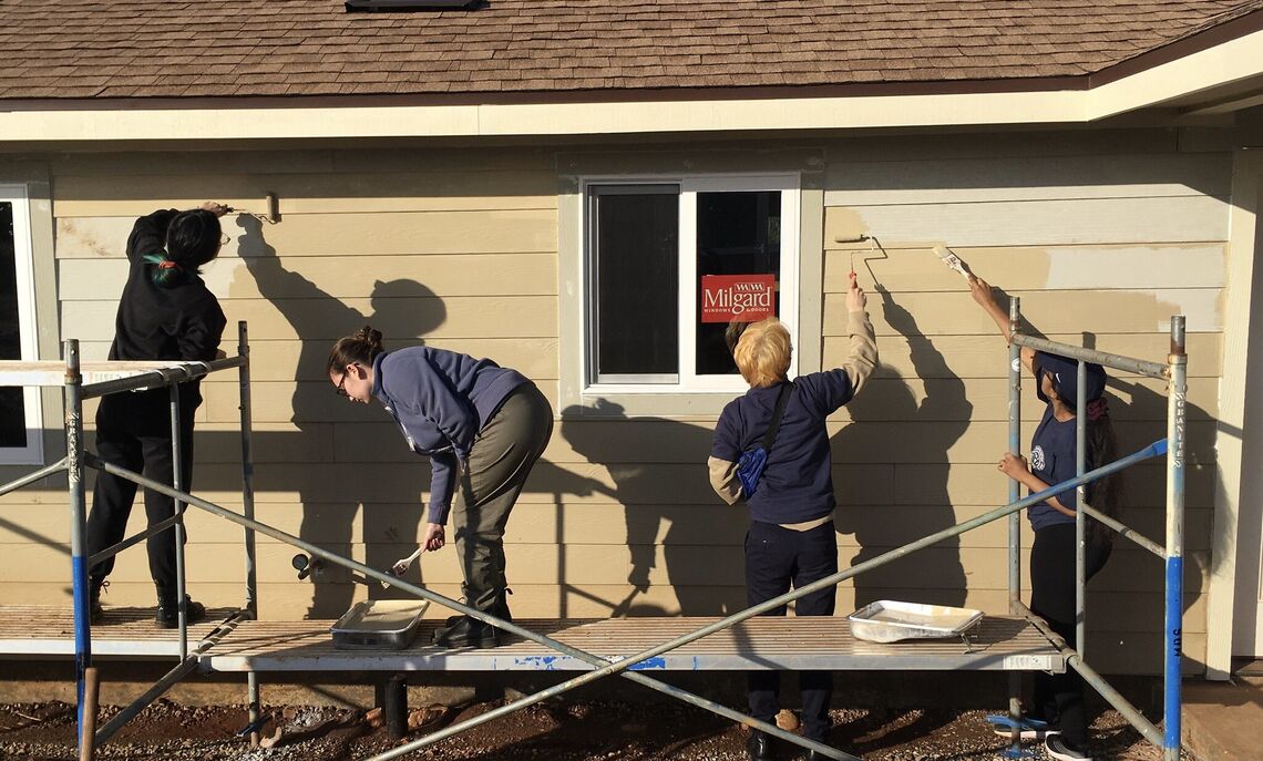 Painting was among their many tasks.