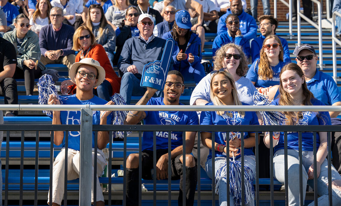 Diplomat football fans celebrated a homecoming win at Shadek Stadium.