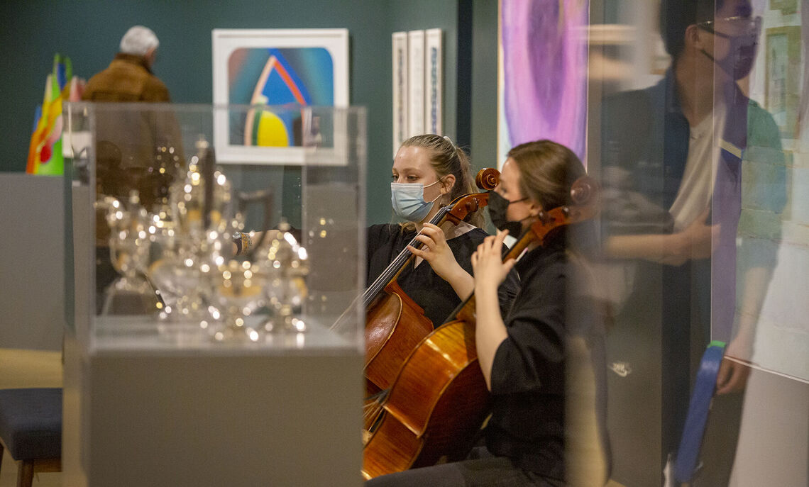 Check the Phillips Museum of Art events schedule for jazz nights, gallery meditation sessions, and other special events offered throughout the semester.