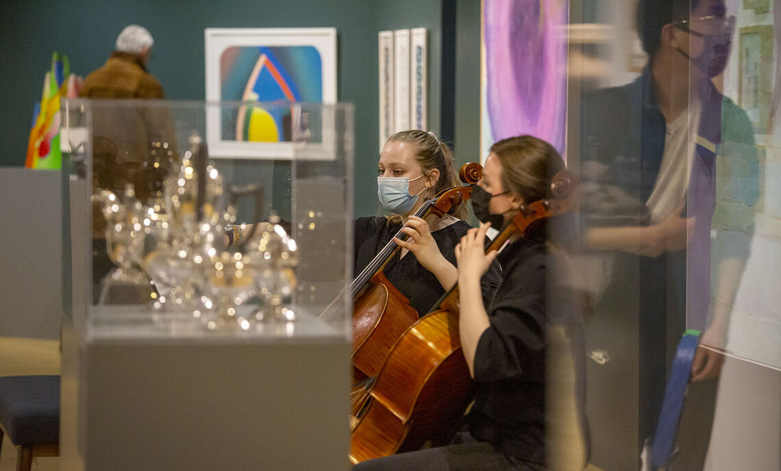 Check the Phillips Museum of Art events schedule for jazz nights, gallery meditation sessions, and other special events offered throughout the semester.