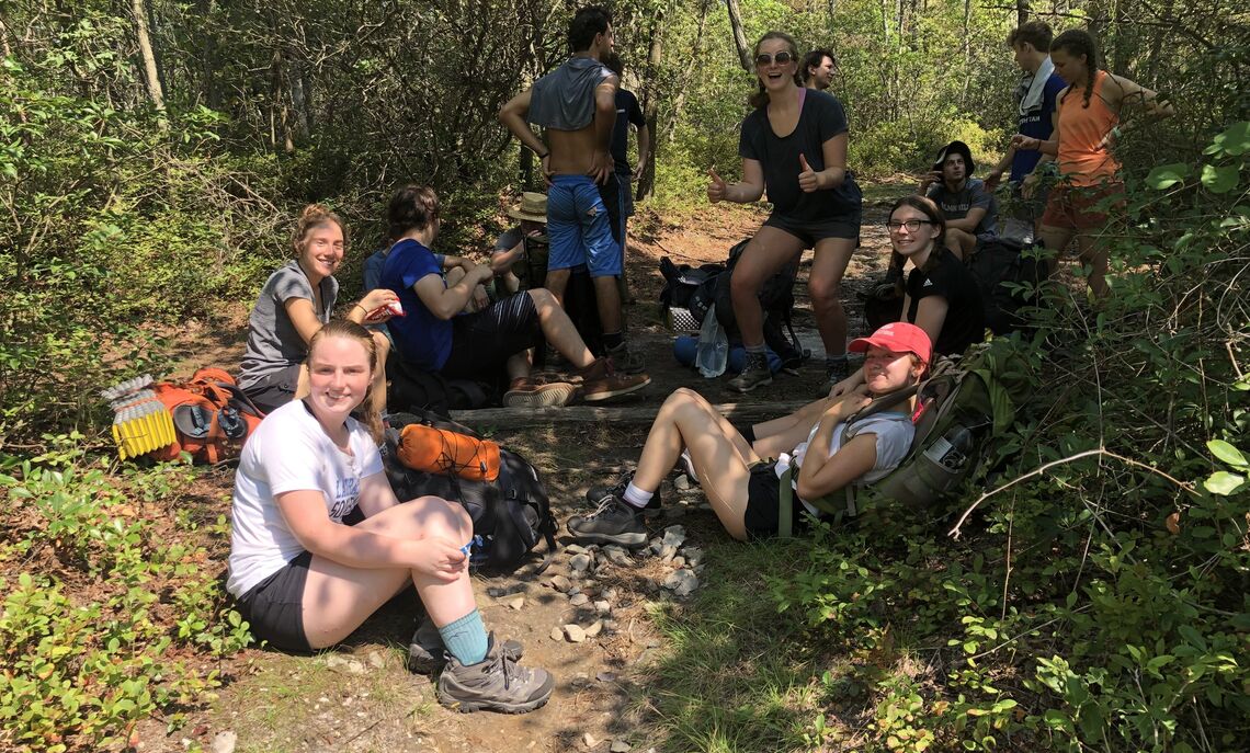 First-Year Outdoor Orientation Trip