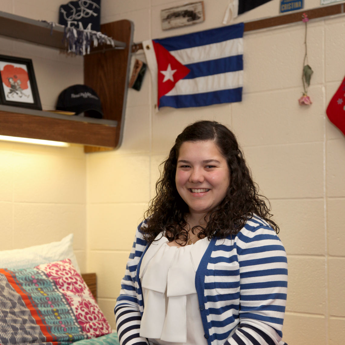 F&M's new Student Success Coordinator Cristina Diez.