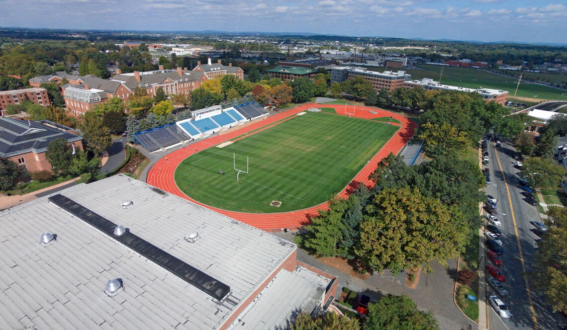 Sponaugle-Williamson Field, where Schneider played during his four years at F&M, no longer serves as the campus gridiron since the opening of Shadek Stadium in 2017.