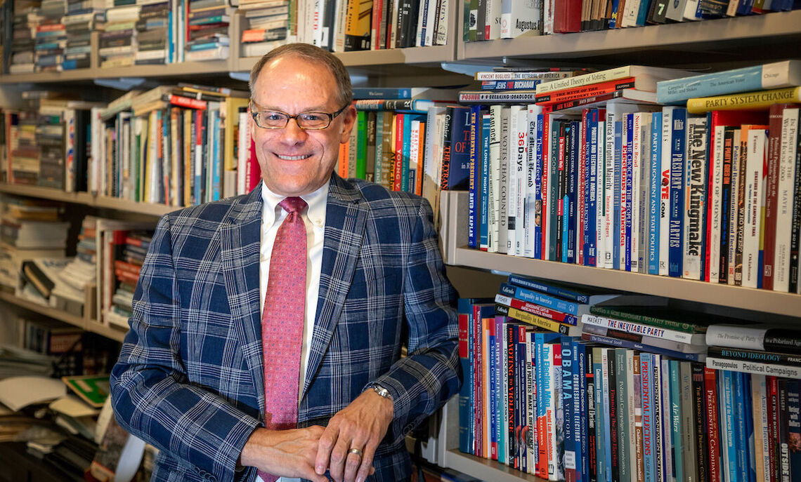 Medvic                                   examines legislative redistricting, which is                                   underway this year across the country, in his                                   latest book,