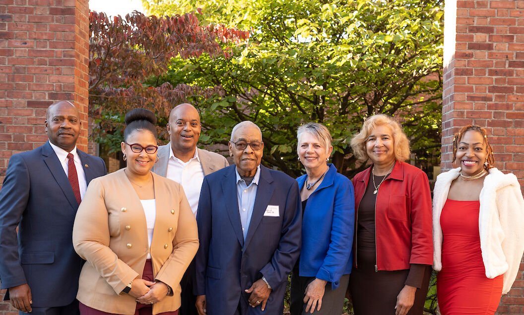 The African American Alumni Council Sydney N. Bridgett '51 Award ceremony honoring alumni of African descent for outstanding achievement in a chosen profession or endeavor. Awardees included: Frederick M. Reed '58, Michael A. Hyman '79, Jeffrey W. Levy '83, Robert K. Koomson '97, Adara Combs '09 and Shakerra D. Lauther '11.