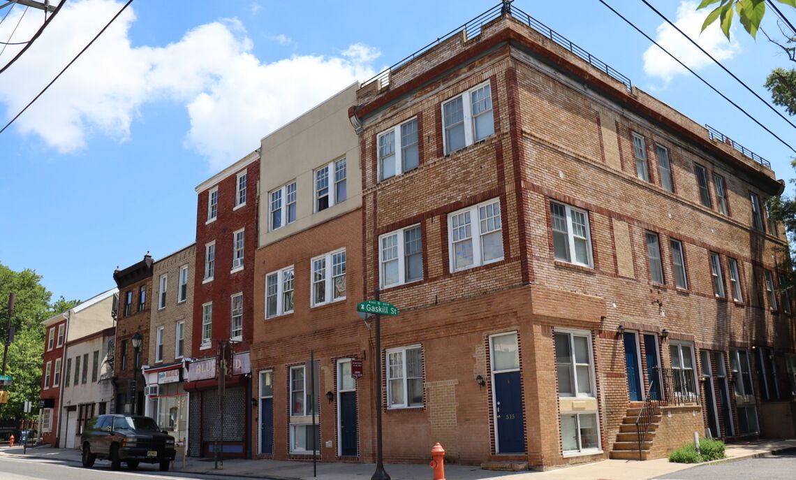 A Philadelphia neighborhood where they spent time mapping homes and spiritual centers.