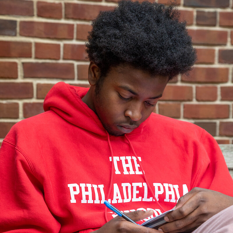 Senior Maceo Whatley’s research draws on methods and literature from moral psychology, philosophy and cognitive science.