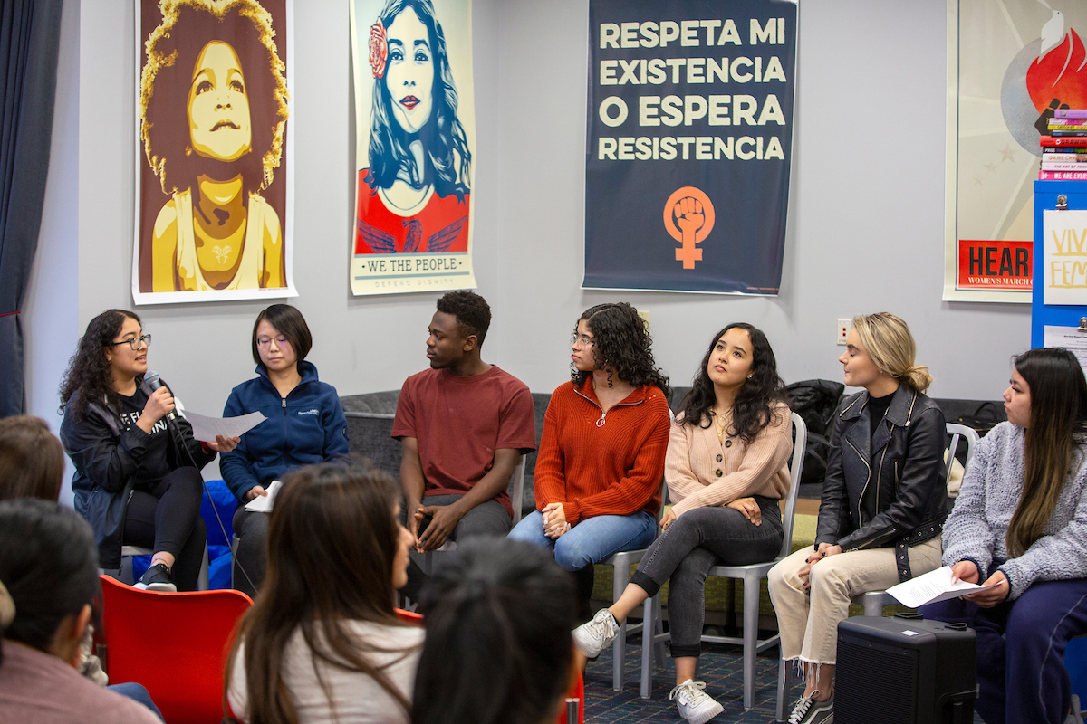 International Studies International F&Minists Student Panel