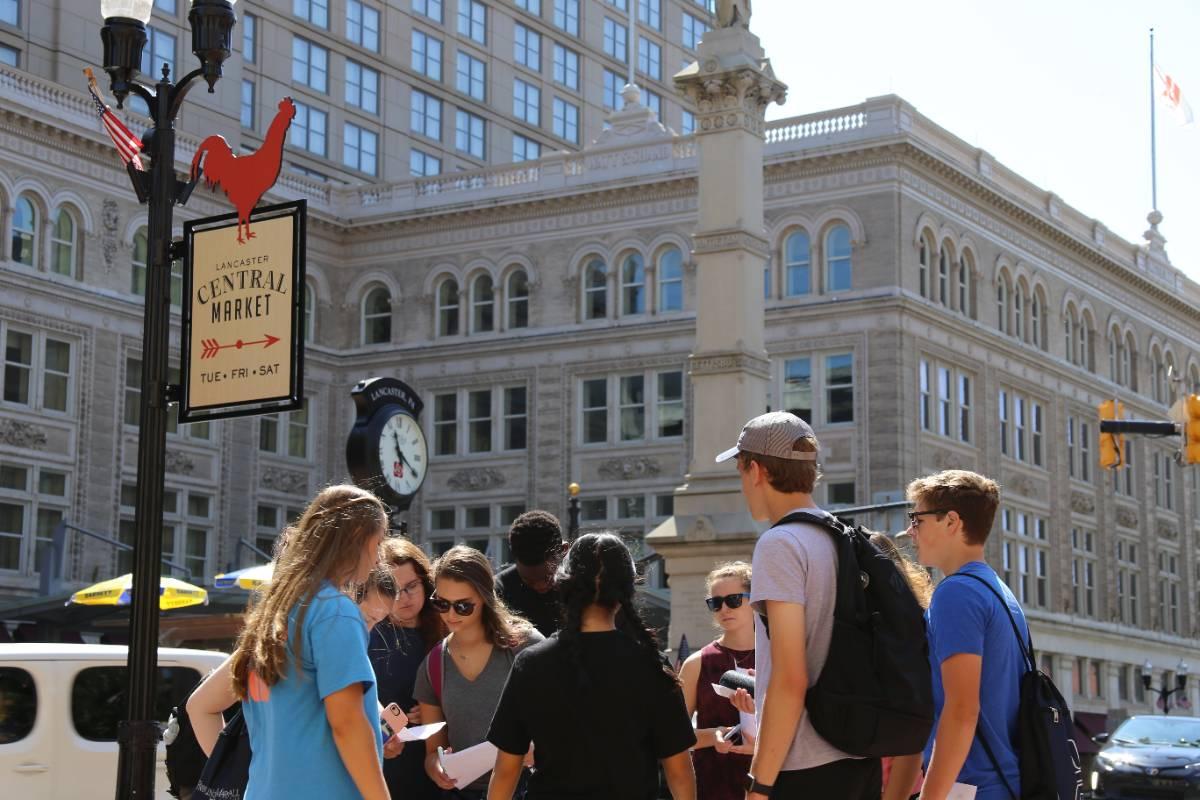 F&M students in Lancaster F&M students in Lancaster