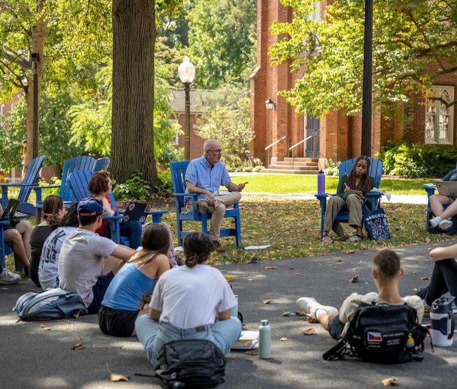 Class outside
