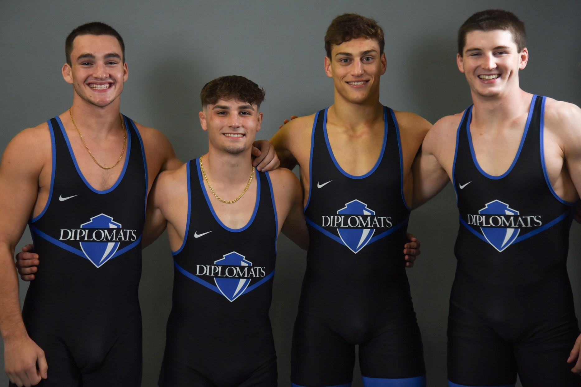 2023-2024 Wrestling Captains John Crawford, Pat Phillips, Noah Fox, James Conway 2023-2024 Wrestling Captains John Crawford, Pat Phillips, Noah Fox, James Conway