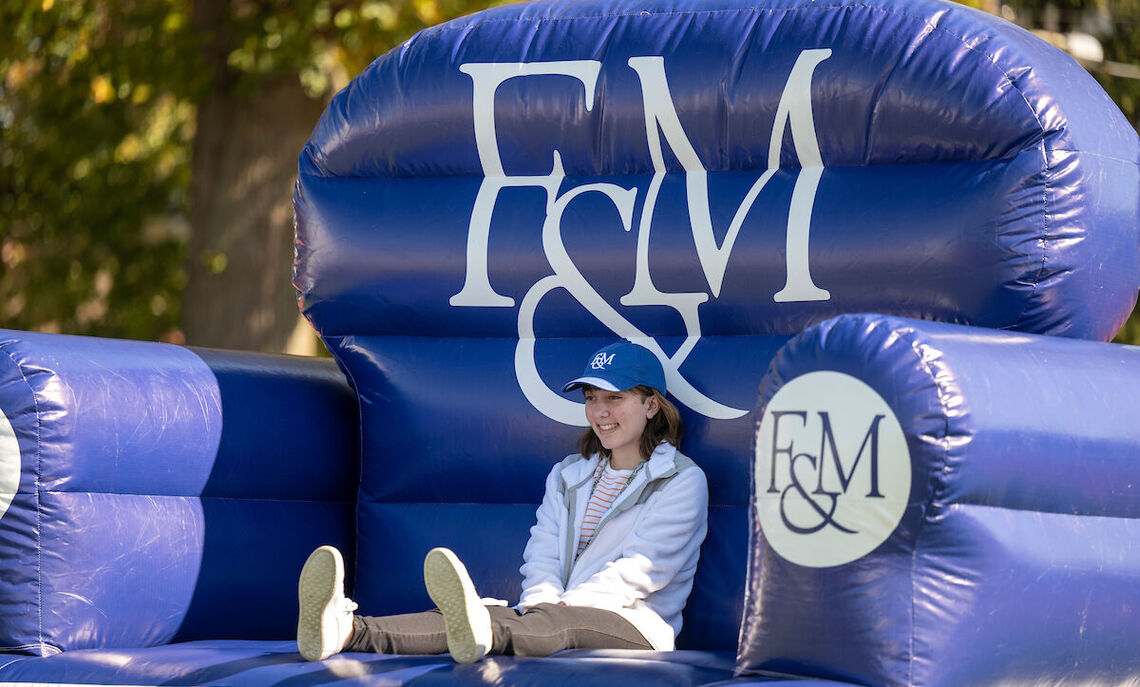 True... The campus community gathered at Williamson for a True Blue Weekend Tailgate, partaking in food, photos and fun.