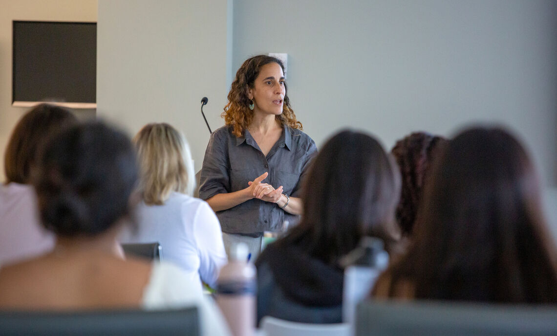 06 28... Students recently partnered with The Center for Health Care Innovation at Lancaster General Health (LGH), pitching wellness initiatives to a panel of Lancaster community leaders and experts to receive candid and supportive feedback.