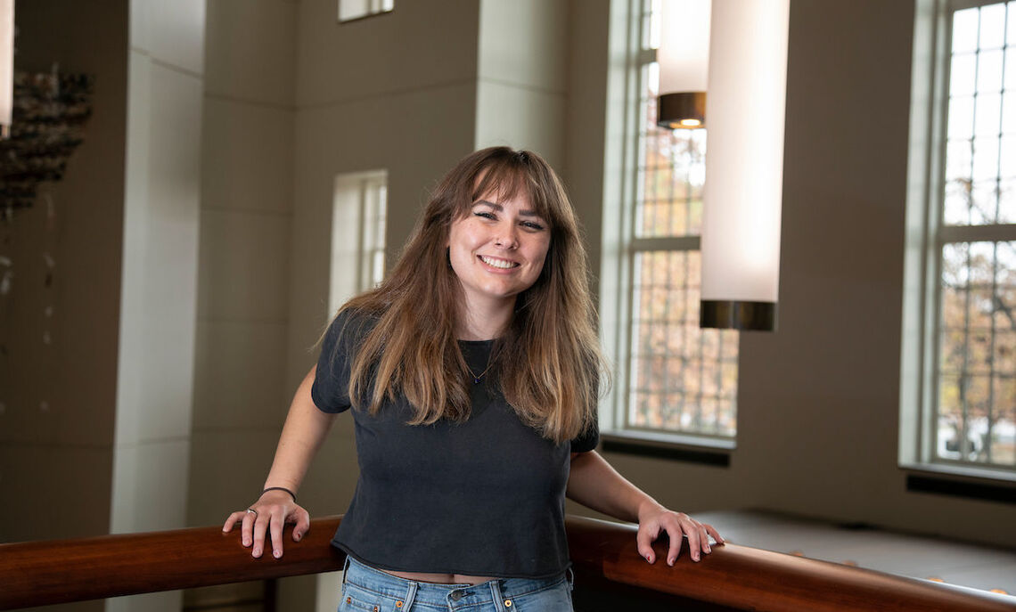 ... "As a STEM major, I've realized the importance of accessibility to information and resources, and I'm passionate about wellness and science communication," said Caroline Tippett '21.