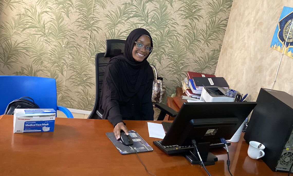 Lisca Rokhaya Ba also spent time interning for Ligue Sénégalaise Contre le Cancer (LISCA).