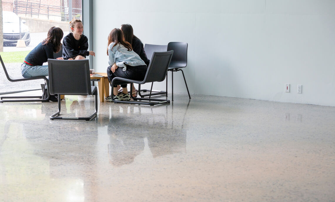 05 26... Students meet daily as part of the Creativity, Innovation and the Future of Work at F&M (CIFOW) summer program.
