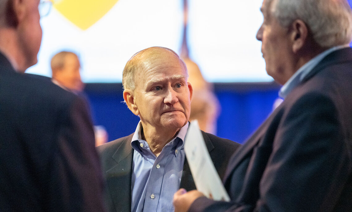 True... Alumni gathered at the Nevonian Celebration and Induction Ceremony, honoring the 50th Reunion Class of 1972.