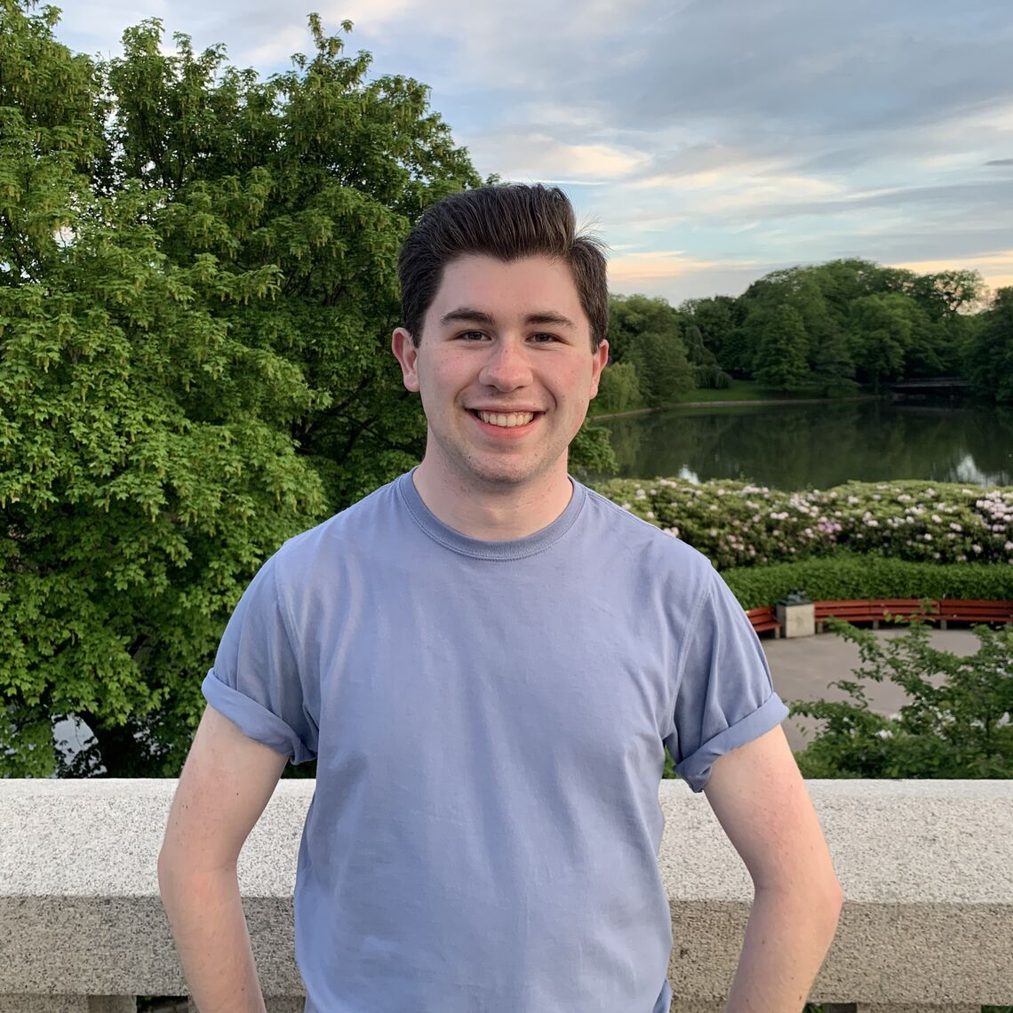 jack... "I've always been interested in the connection between policy and protecting our environment.," said Jack Entsminger '23.