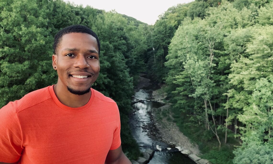 ... Marvin Nicoleau '16 says his broad liberal arts background helped prepare him for a career in medicine.