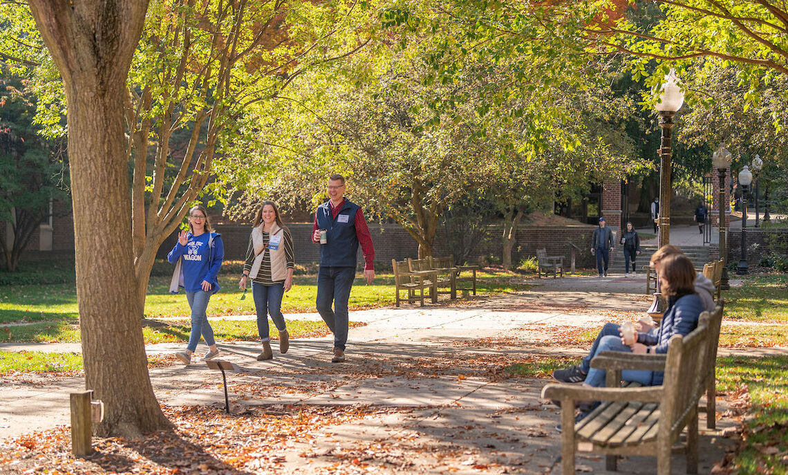 True... The splendor of fall was on full display at F&M during True Blue Weekend.