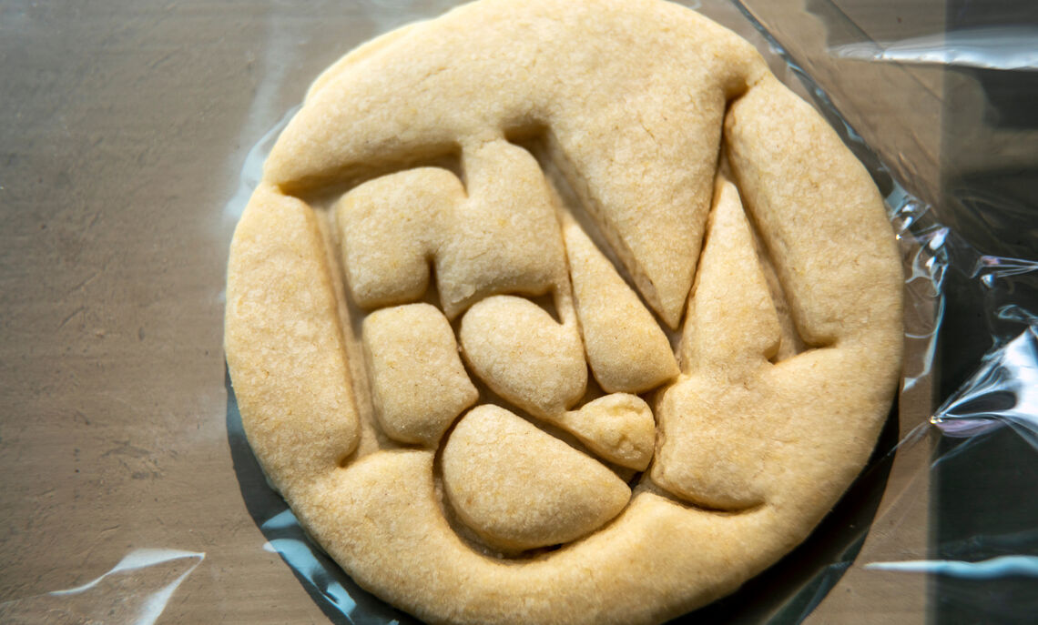 08 25... A sugar cookie gets the F&M stamp of approval.