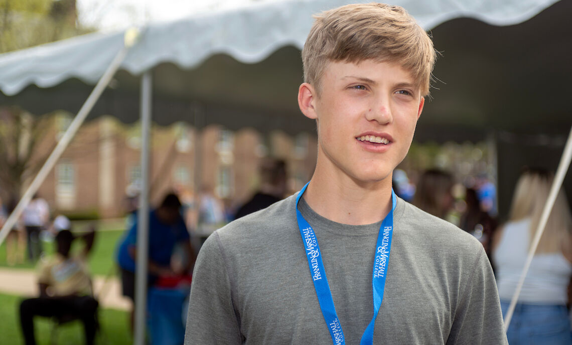 ian... Ian Kuchera, Class of 2027.